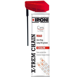 GRAISSE BOMBE CHAINE IPONE SPRAY CARELINE X-TREM CHAIN ROAD 250ML