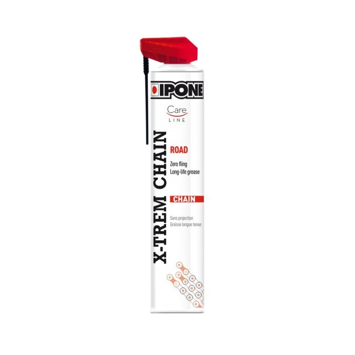 BOMBE GRAISSE CHAINE IPONE X-TREM CHAIN ROAD 750ML CARELINE