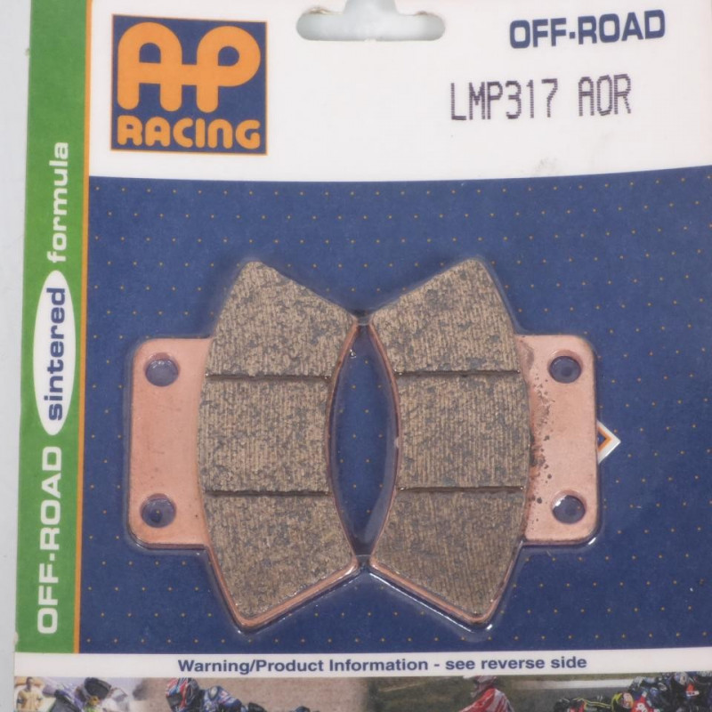 PLAQUETTES DE FREIN ARRIERE XPRESS 300 AP RACING 96/99 LMP317AOR