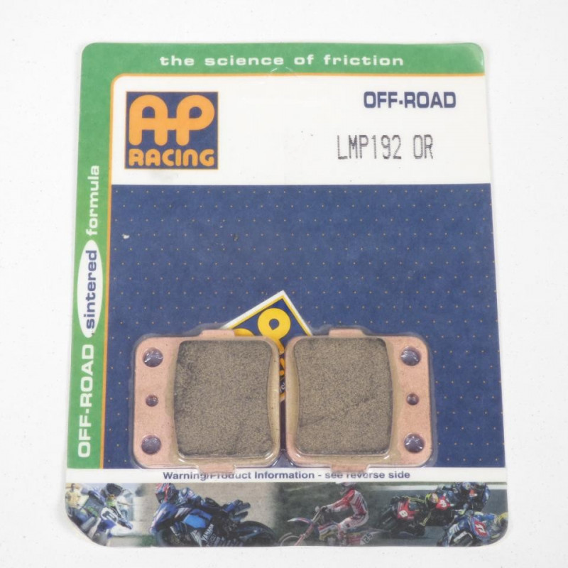 PLAQUETTES DE FREIN ARRIERE TRX 400 EX AP RACING 99/08 LMP192OR