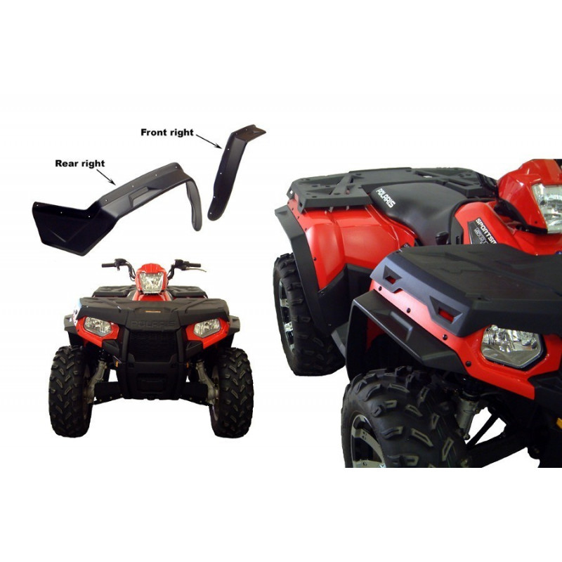 KIT D'EXTENSION D'AILES DIRECTION 2 NOIR SPORTSMAN 500 10/14